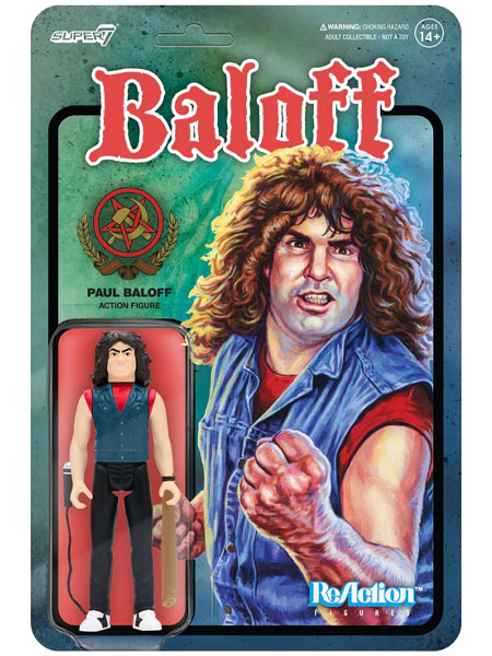Super 7 Paul Baloff ReAction 3.75 Inch Action Figure